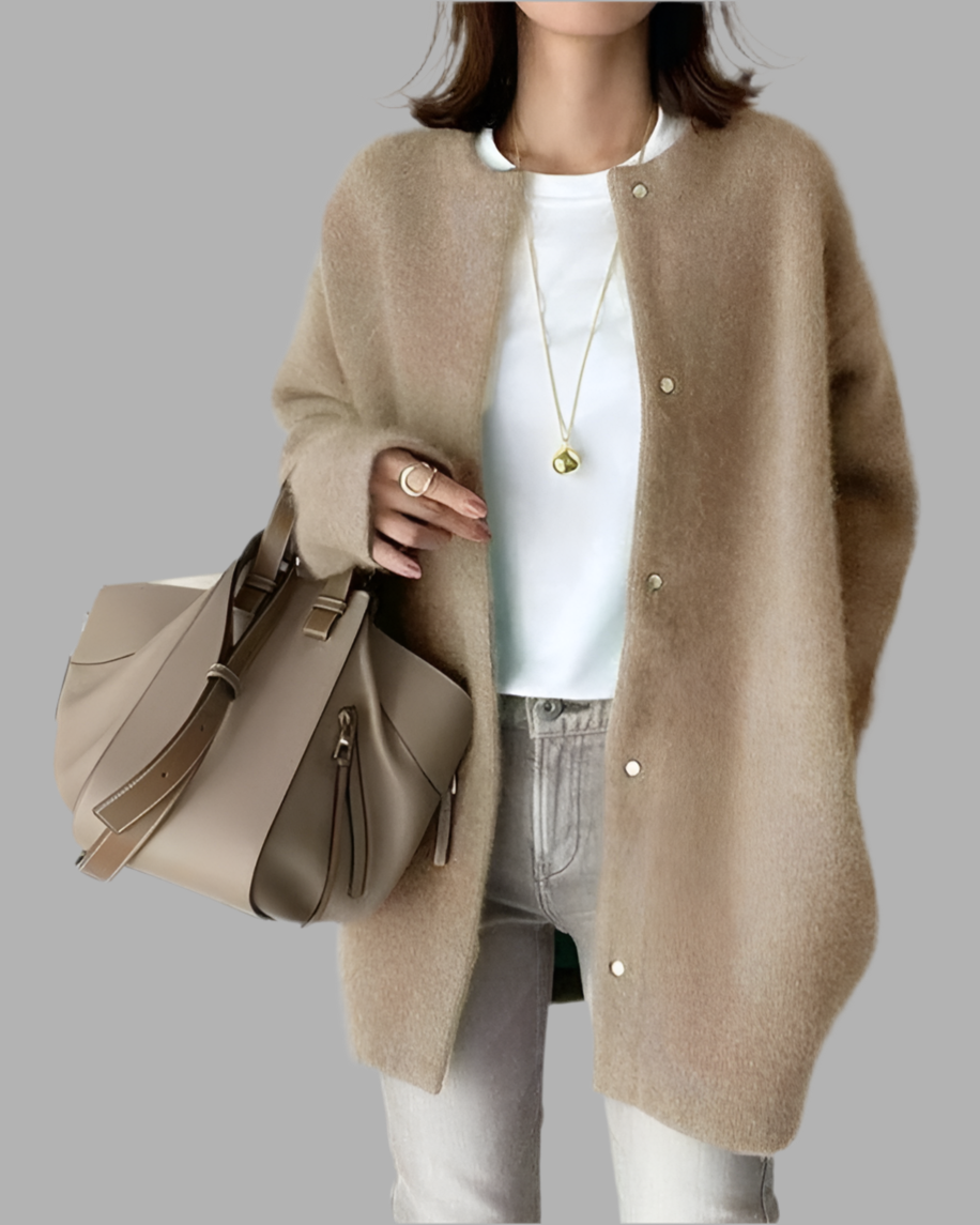 Dames cardigan met open voorkant