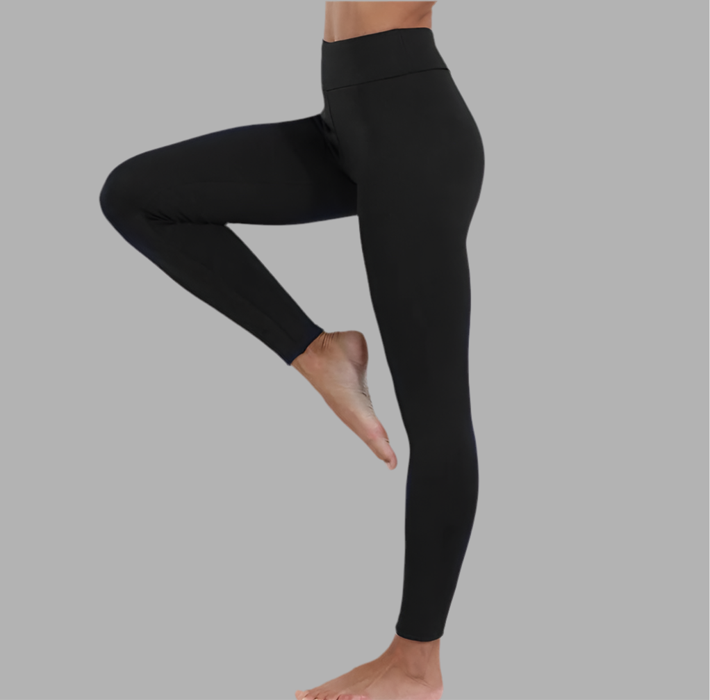 Dameslegging met elastische tailleband en voering