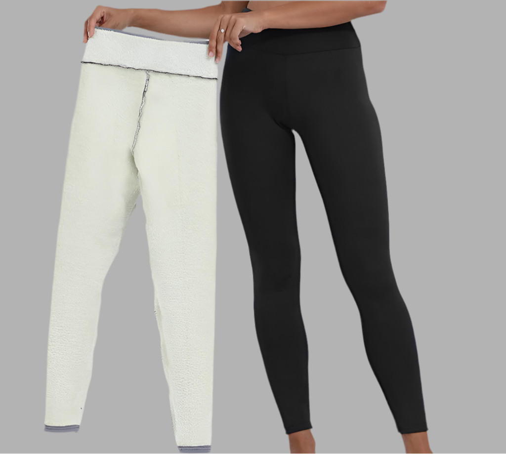 Dameslegging met elastische tailleband en voering