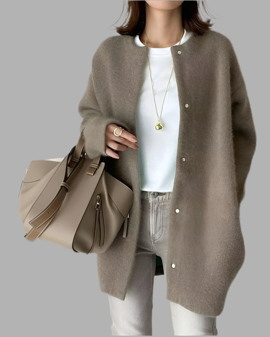 Dames cardigan met open voorkant