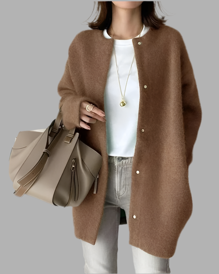 Dames cardigan met open voorkant