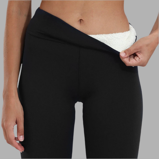Dameslegging met elastische tailleband en voering