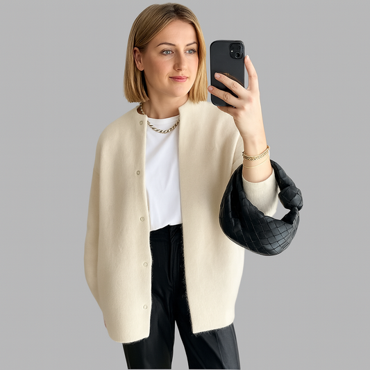 Dames cardigan met open voorkant